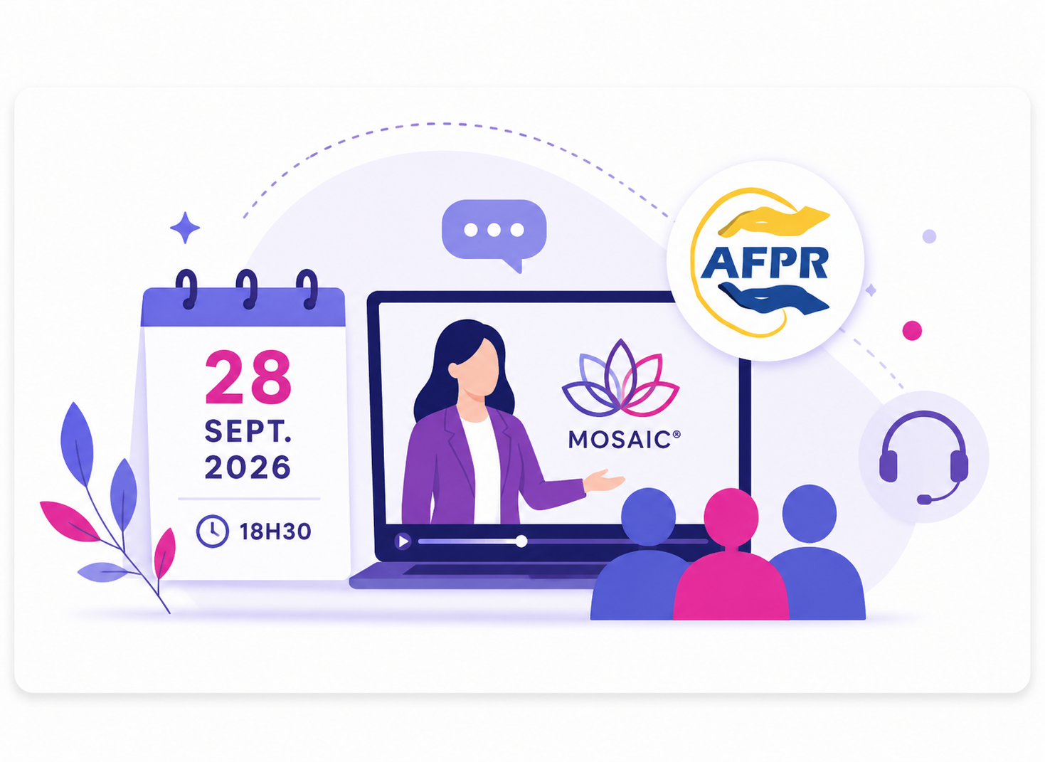 Save the date – Webinaire AFPR avec Stéphanie Khalfa Lundi 28 septembre 2026